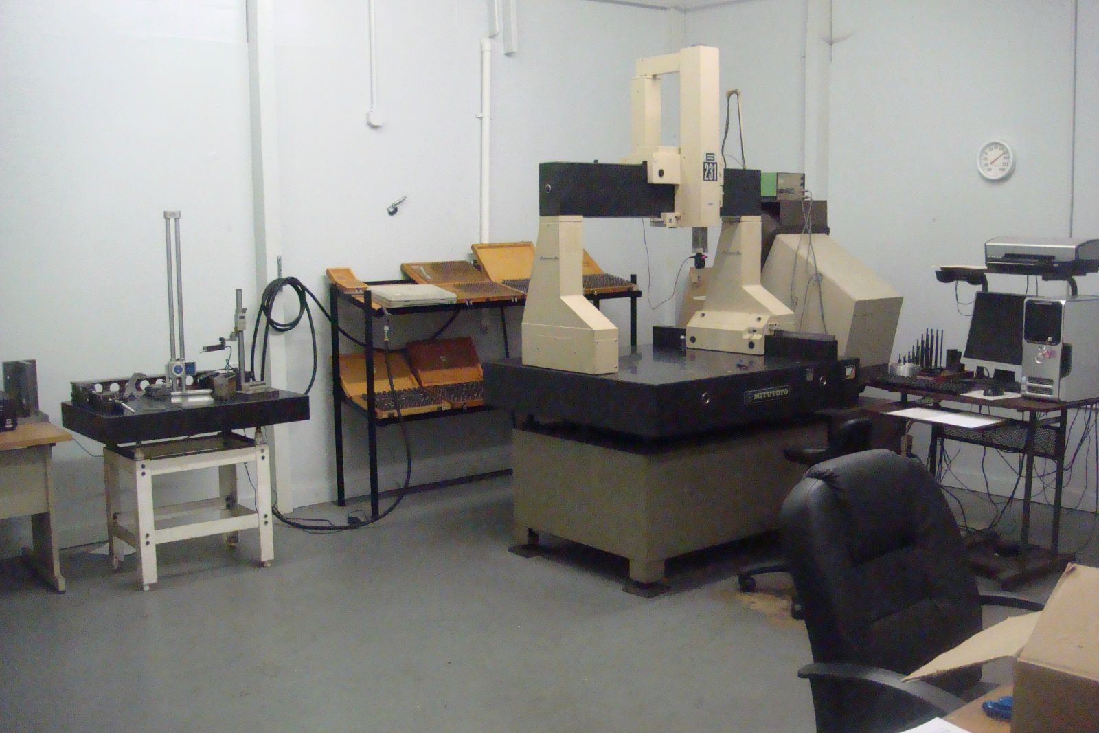 Our climate controlled Quality Assurance Room.